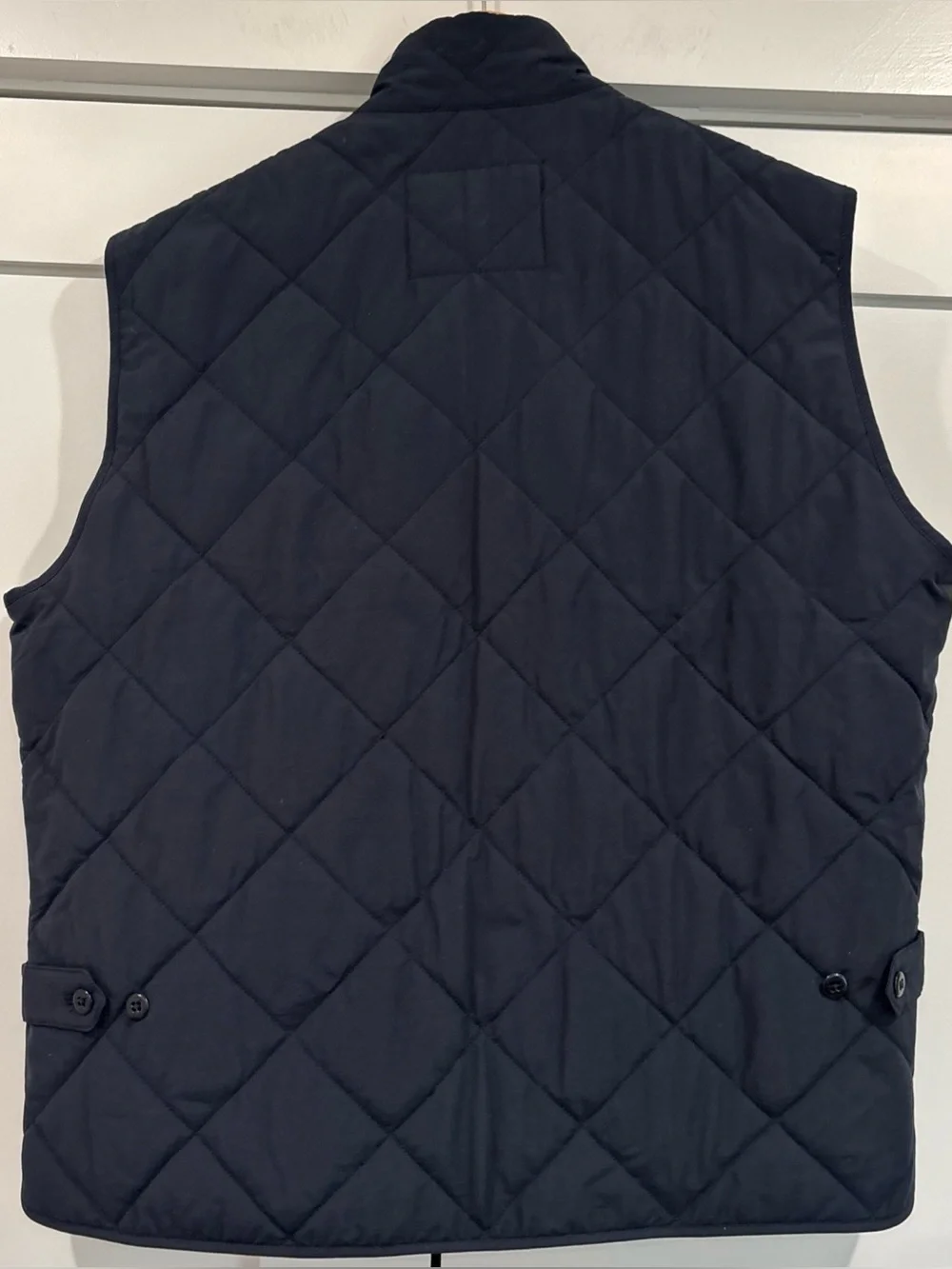 NWT J.Crew Sussex Quilted Vest Mens XL Navy Blue PrimaLoft Insulated Full Zip